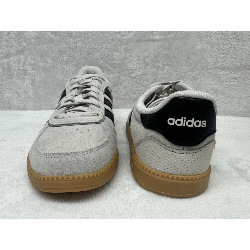 Adidas Breaknet Sleek Sneakers Women’s 9.5 White Black Gum Sole Casual Shoes